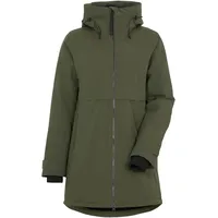Didriksons Helle 6 - Damen Parka Größe:38, Farbe:deep green