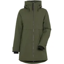 Didriksons Helle 6 - Damen Parka Größe:38, Farbe:deep green
