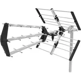 EMOS PROFI EM-P117 J0906 Außenantenne, DVB-T2, LTE/4G/5G Filter,