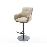 DeLife Barstuhl Nela-Flex 59 x 112 x 59 cm Schlamm