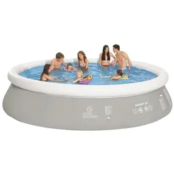 Jilong Aufblasbarer Pool Grau 450×122 cm