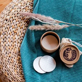 Chinchilla Abschminkpads waschbar, 10 Stück