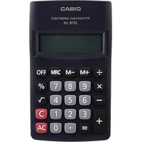 Casio HL-815L, Taschenrechner, 8-stelliges Display, mit Quadratwurzel, schwarz