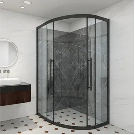 neu.haus Duschrückwandset Bladel 120x60 cm Grau