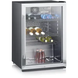 Severin FKS 8840 Getränkekühlschrank (118 l, 840 mm hoch, Schwarz)