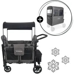 Wonderfold W2 Elite Kinderwagen für 2 Kinder / Winter Special