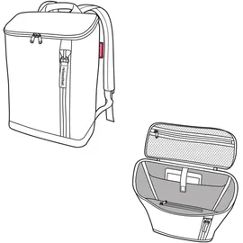 Reisenthel overnighter-backpack M black