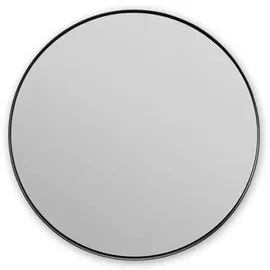 Brabantia - Mindset Badezimmerspiegel - 5-facher Zoom für Präzise Sicht - Abnehmbarer Spiegel - Wandmontage - Korrosionsbeständig - Inklusive Befestigungsmaterial - Infinite Grey - ⌀ 20,4 cm