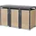 ML-Design Mülltonnenbox 200 x 80 x 116,3 cm bronze