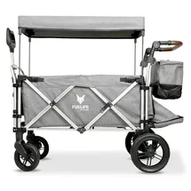 FUXTEC Fuxlife Luxus Bollerwagen FX-CTL950 Premium Grau