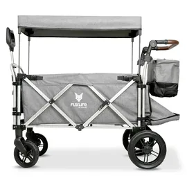 FUXTEC Fuxlife Luxus Bollerwagen FX-CTL950 Premium Grau