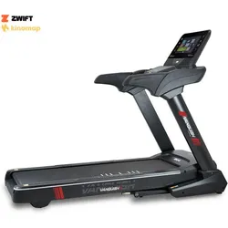 Laufband - Vanquish Multimedia - Kinomap.Zwift - 22km/h - 150x55cm -TFT SCHWARZ|ROT No Size