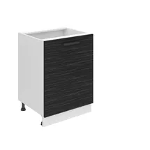Belini Unterschrank Küche 60 x 51,6 x 82 cm Schwarz