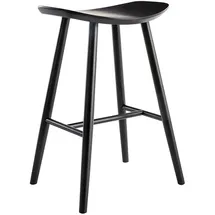 miliboo Barhocker Nussbaum 65 cm Schwarz