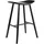 miliboo Barhocker Nussbaum 65 cm Schwarz