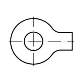 Reyher Unterlegscheibe DIN 93 Lappen 31 mm 50 Stück