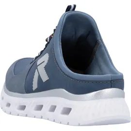 Rieker Damen Halbschuhe für Damen, Blau Größe 40