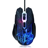 Logilink USB beleuchtete Gaming Maus schwarz (ID0137)