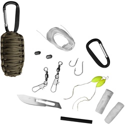 Mil-Tec Paracord Survival Kit Small oliv