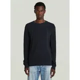 G-Star Structure Knit Pullover Dunkelblau XXL