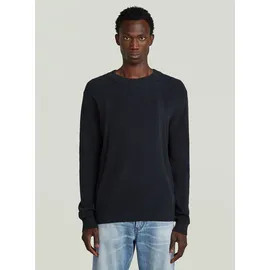 G-Star Structure Knit Pullover Dunkelblau XXL