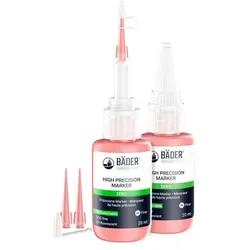 High Precision Marker fluoreszierender Sicherungslack, neonrot