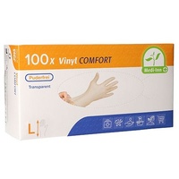 1000 Medi-Inn® PS Handschuhe, Vinyl puderfrei Comfort Größe L