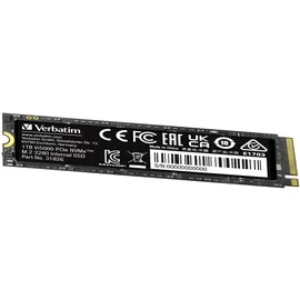 Verbatim Vi5000 PCIe NVMe SSD 1TB, M.2 2280 / M-Key / PCIe 4.0 x4 (31826)