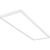 Briloner Deckenlampe LED Panel Ultra Flach Backlighteffekt Weiß