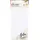 Folia 23402 - Aida-Stoff für Stickarbeiten, weiß, 1 Bogen ca. 50 x 49 cm