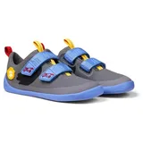 Affenzahn Barfußschuh Lucky Tukan Grau / Hellblau 34