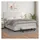vidaXL Boxspringbett 180 x 200 cm Weiß