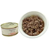 Rindfleisch durchwachsen 300g Dose 100% Rind Hundefutter barf Lunderland