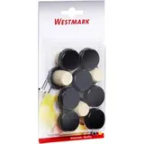 Westmark 10 Griffkorken für Wein-, Spirituosen-, Öl- oder Essigflaschen, Naturkork/Kunststoff, Hellbraun/Schwarz, 48202080 , 1 Packung = Stück