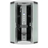 AcquaVapore Dampfdusche Duschkabine Sauna Dusche D58-13m3 90x90 cm ohne 2k Scheiben Versiegelung