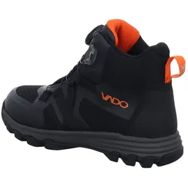 Vado Wanderschuhe in Schwarz/Orange | Gr.: 38