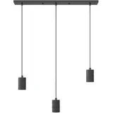 Bailey Electric & Electronics Retro 3-flg. 40 cm rund Metall schwarz