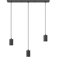Bailey Electric & Electronics Retro 3-flg. 40 cm rund Metall schwarz