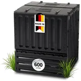GARANTIA Komposter ECO-KING Komposter 600 Liter schwarz