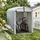 SoBuy Terrassenfliesen Klicksystem Schwarz 45 x 45 cm 45 St.