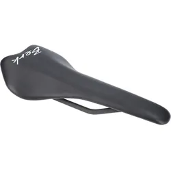 BERK COMPOSITES Sattel List Carbon | Leder schwarz Breite 132 mm Geste