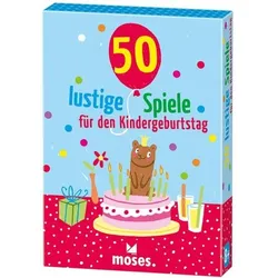 MOSES. VERLAG 21045 lustige Spiele für den Kindergeburtstag