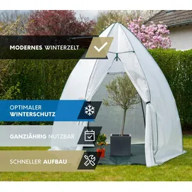 Westmann Überwinterungszelt & Foliengewächshaus Avocado 250x250x250 cm | Weiß
