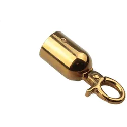 Haken für Absperrkordeln | Messing