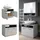 Vicco Waschtischunterschrank Beatrice 80 x 64 cm Grau