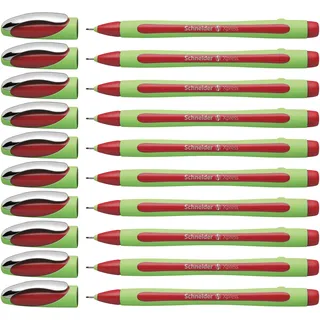 Schneider Xpress Fineliner rot 0,8 mm, 10 St.