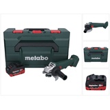 Metabo W 18 L 9-125 Akku Winkelschleifer 18 V 125 mm + 1x Akku 5,5 Ah + metaBOX - ohne Ladegerät