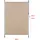 pro.tec Außenrollo 200 x 270 cm Sandfarben Polyester