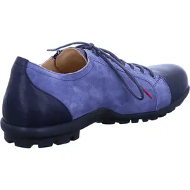 THINK! Think Kong chromfrei gegerbte nachhaltige Halbschuhe, Denim/Kombi 8000