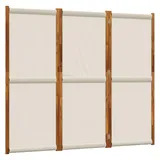 vidaXL Paravent Hellgrau 210x180 cm